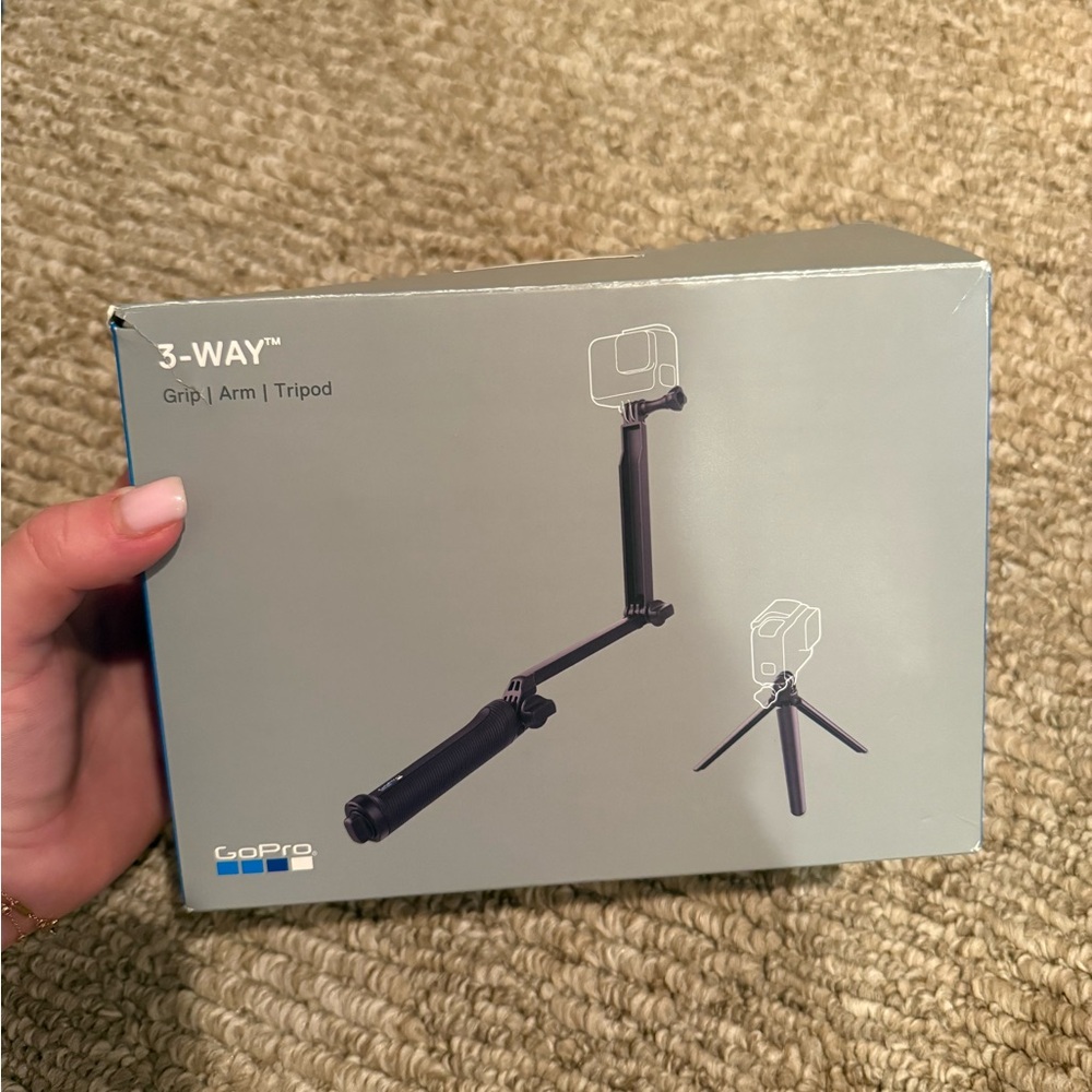 GoPro 3-Way Black Grip Arm Tripod